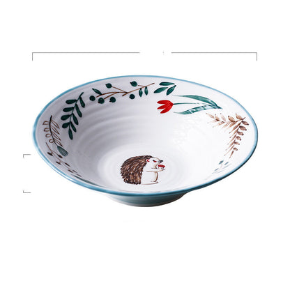 Ceramic Cat Soup/Noodle Bowl