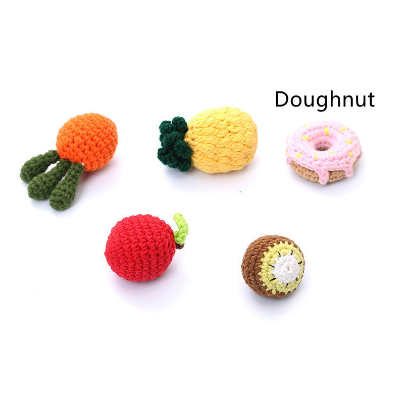Cat House Fruit Built-in Mint Toy Set