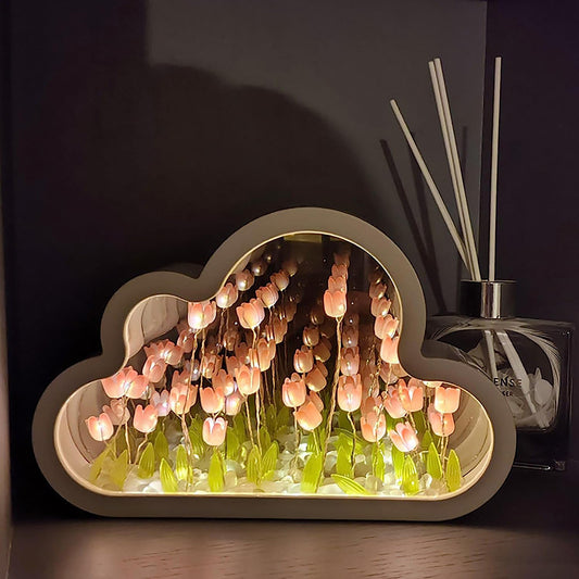 Tulip Night Lamp DIY Material Cloud Tulips Night Lamp