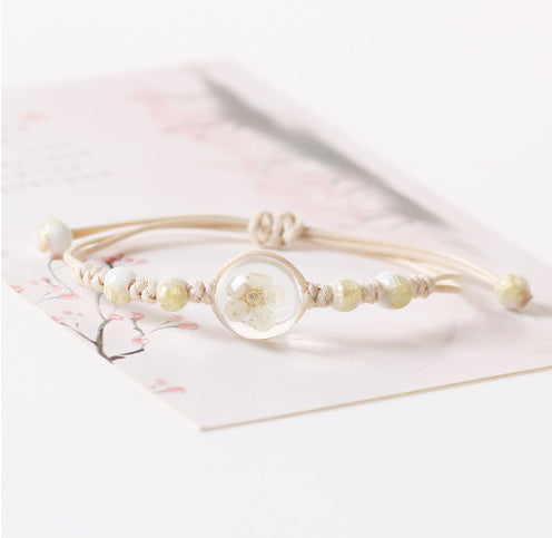 Dried Flower Bracelet
