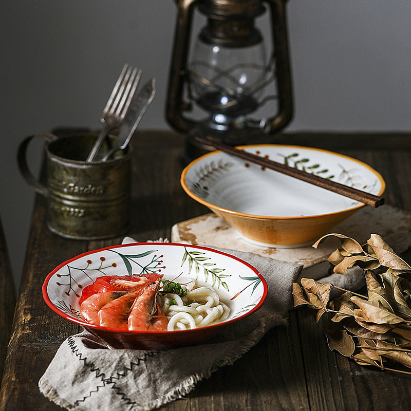 Ceramic Cat Soup/Noodle Bowl