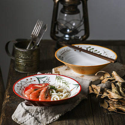 Ceramic Cat Soup/Noodle Bowl