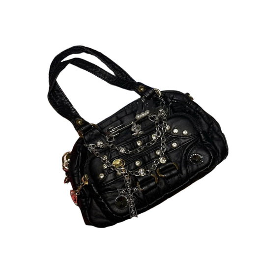 Soft Leather Y2k Spice Subculture Crossbody Bag