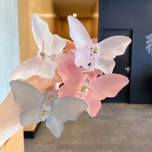 Korean Butterfly Claw Clip Headgear
