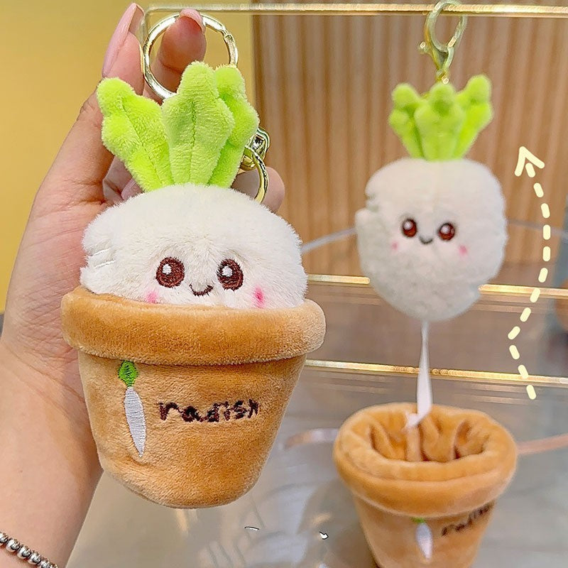 Plush Doll Keychain Pendant Cartoon