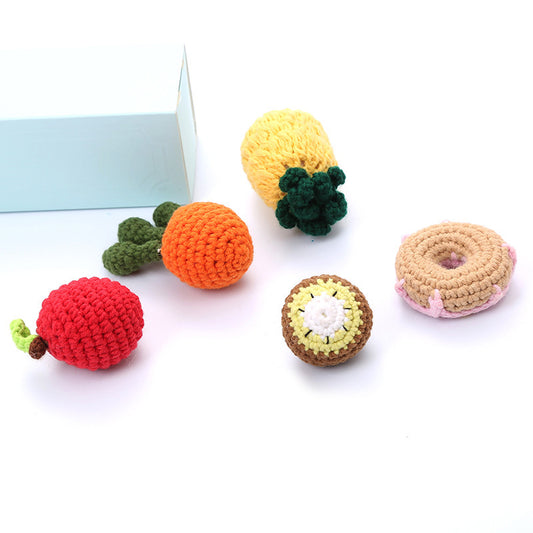 Cat House Fruit Built-in Mint Toy Set