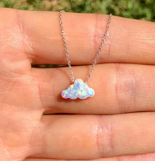Women's Fashion Colorful Clouds Necklace Pendant
